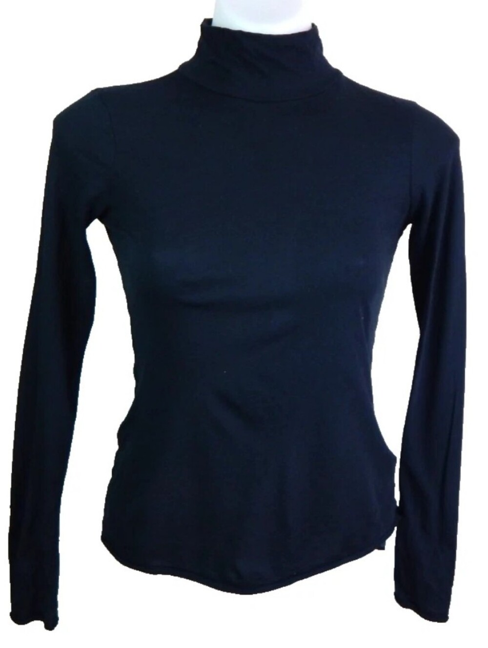Anthropologie Lightweight Mock Neck Layering Tee
